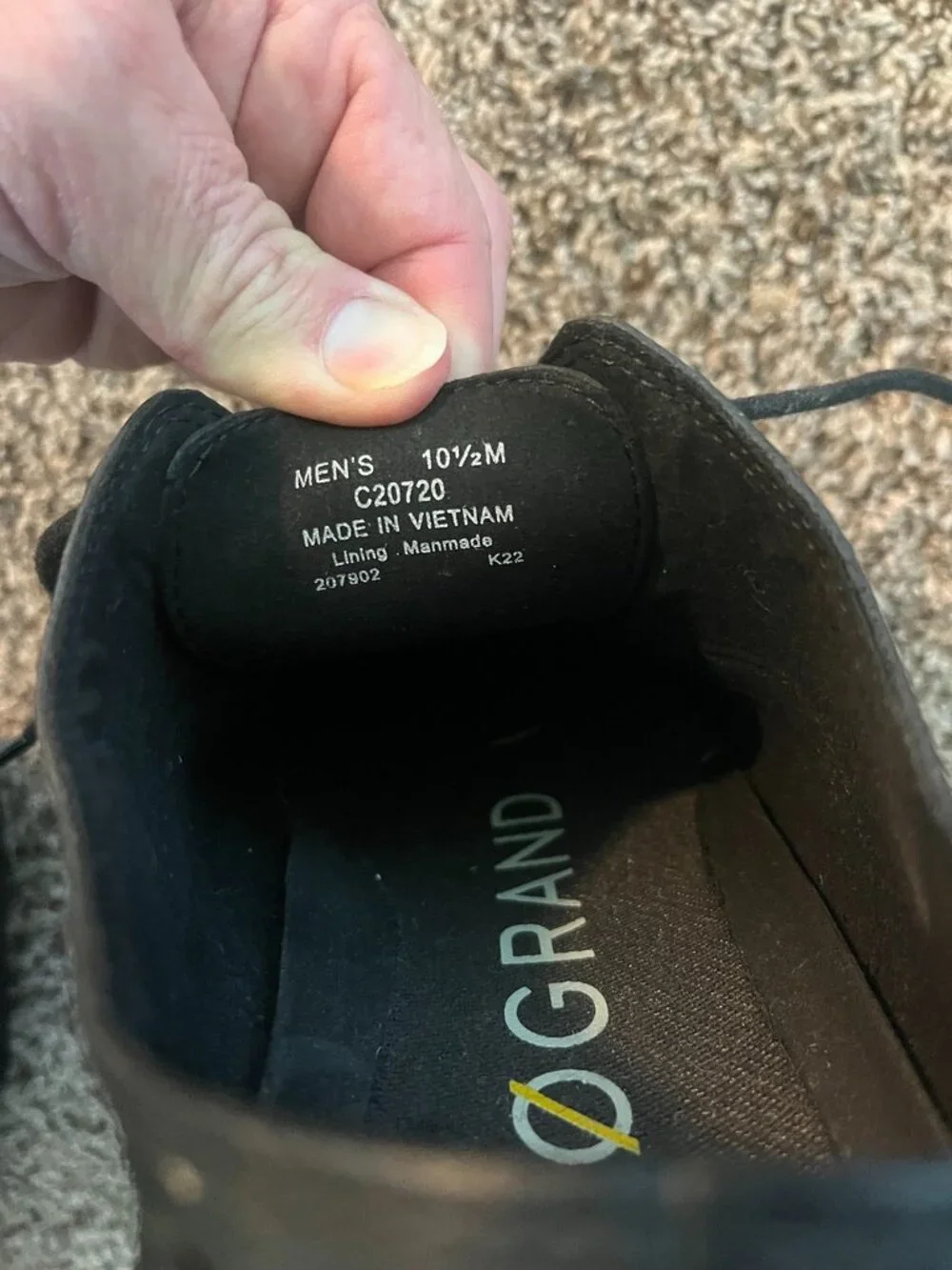 Cole Haan Black Leather